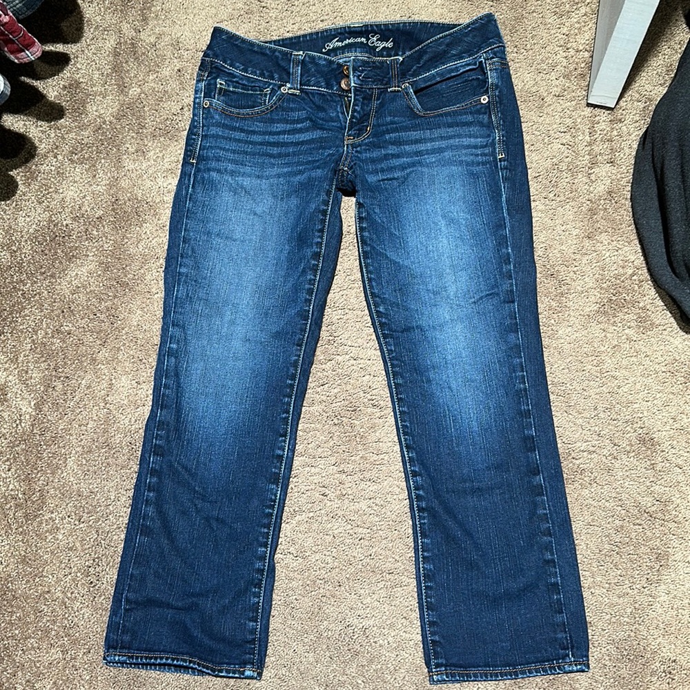 American Eagle Crop Jeans